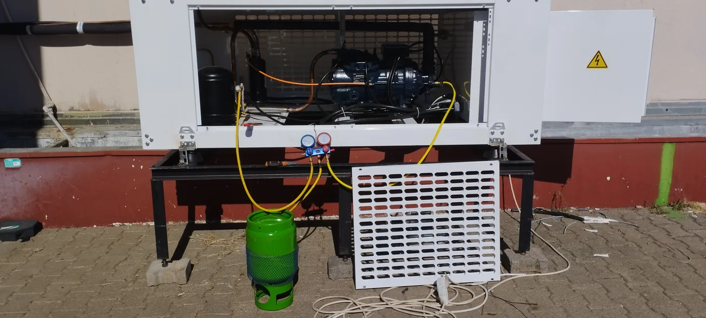 Soğutma ünitesinin teknik servis ve devreye alma çalışması